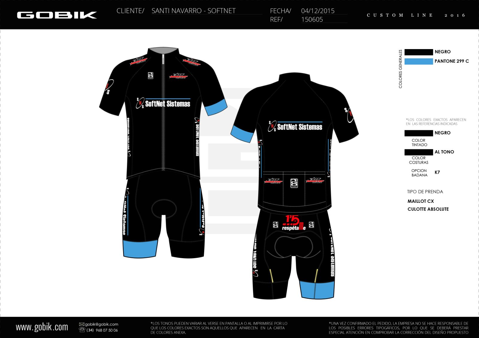 Equipaciones Softnet Sistemas