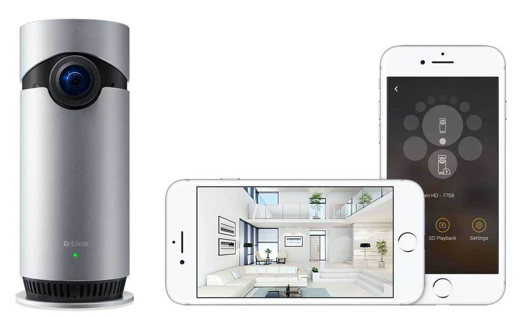 D-Link Omna 180 Cam HD: la primera para Apple HomeKit