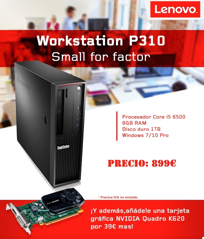 ¿Quien dijo que un workstation tenía que ser grande y caro?