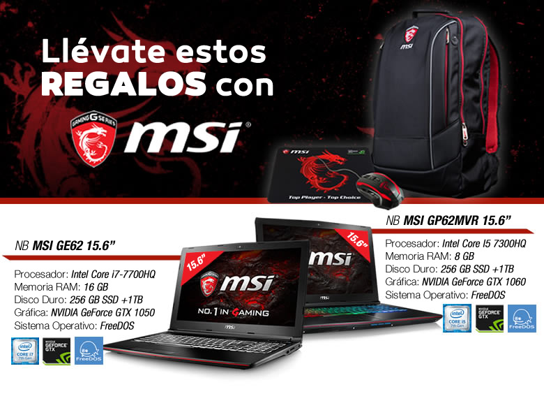 Oferta Gaming MSI