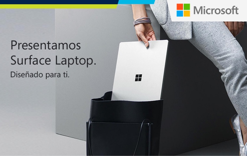 Presentamos Microsoft Surface Laptop