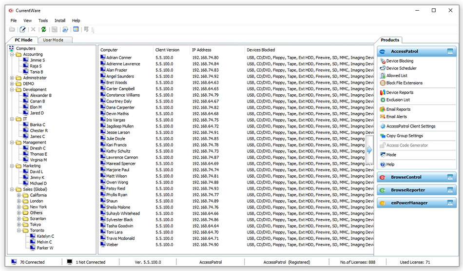 Seguridad informatica bloqueo de pendrive memoria usb softnet sistemas