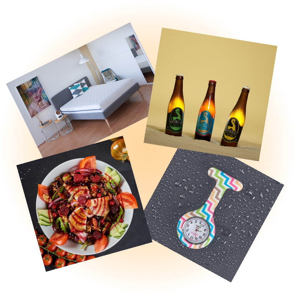 Fotografía de producto profesional para ecommerce, comercio electrónico y catálogos.