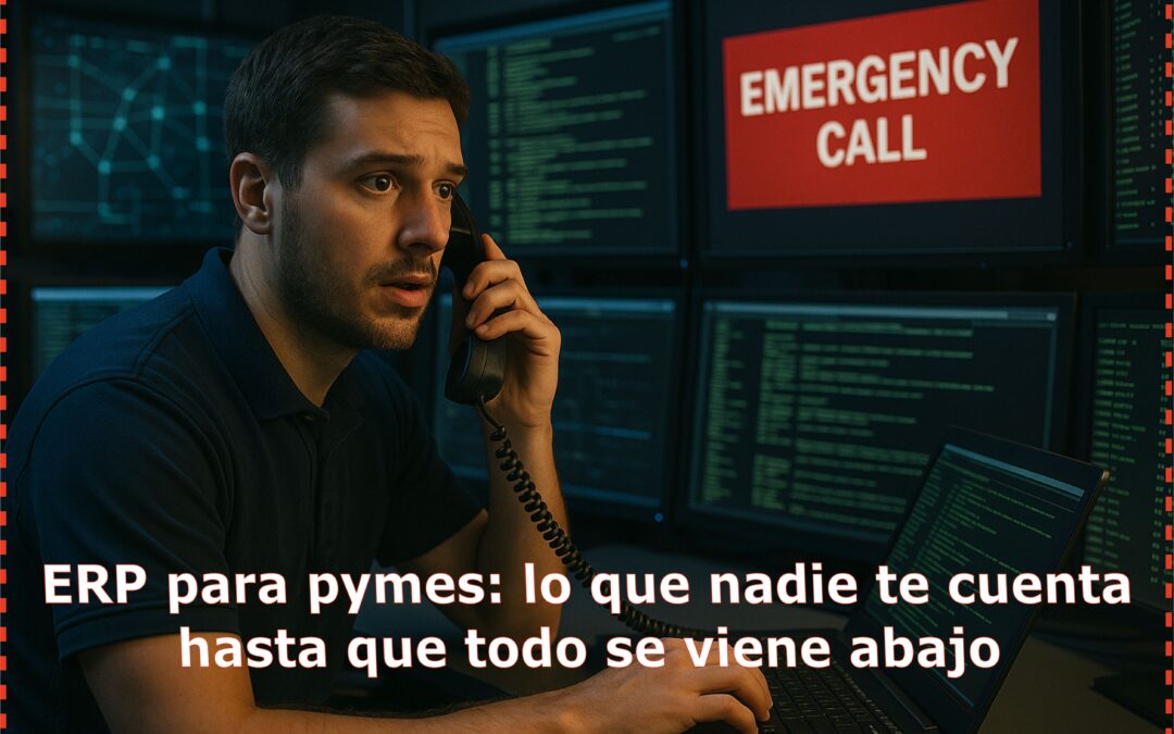 ERP para pymes: lo que nadie te cuenta hasta que todo se viene abajo