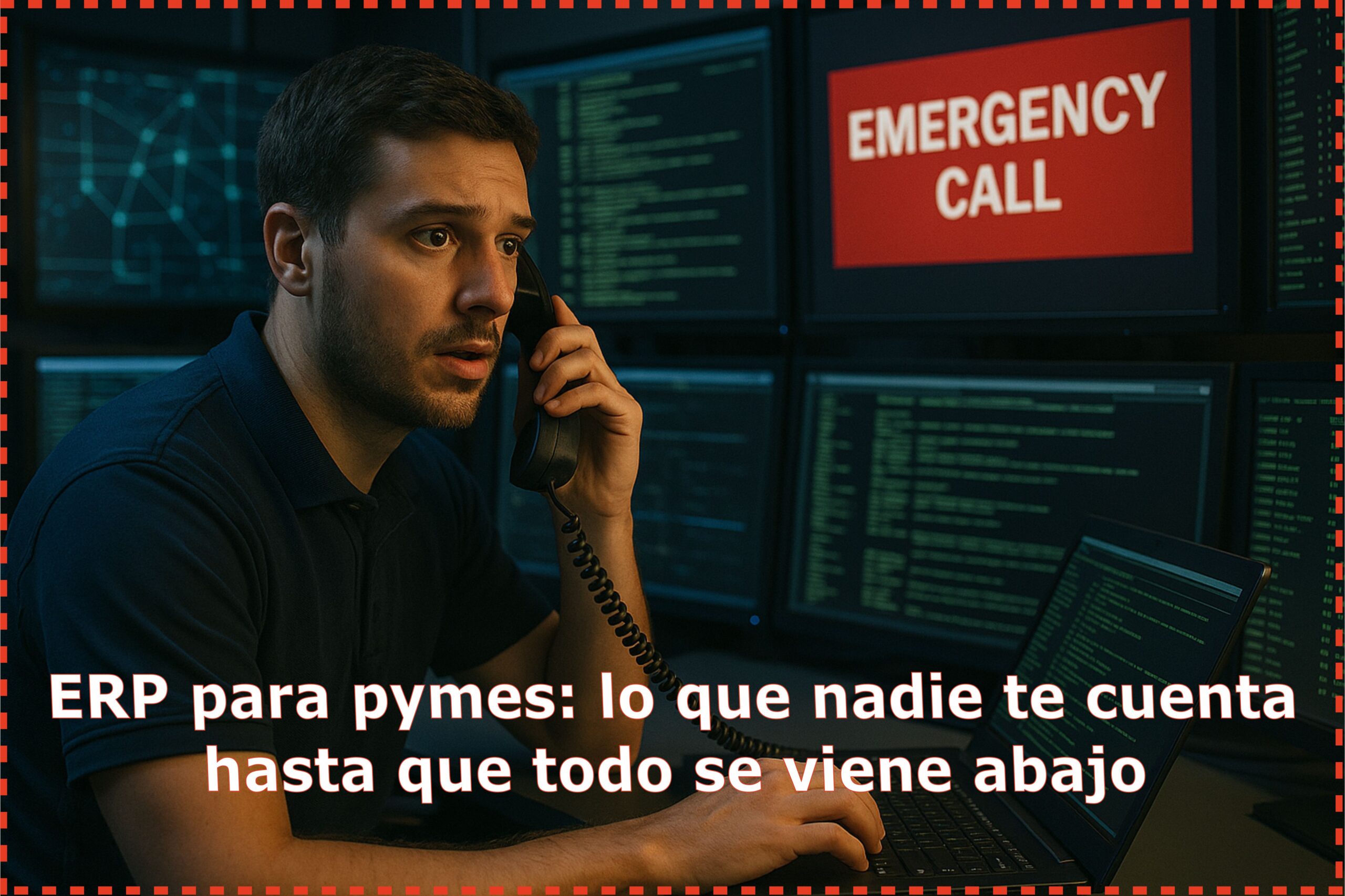 ERP para pymes: lo que nadie te cuenta hasta que todo se viene abajo