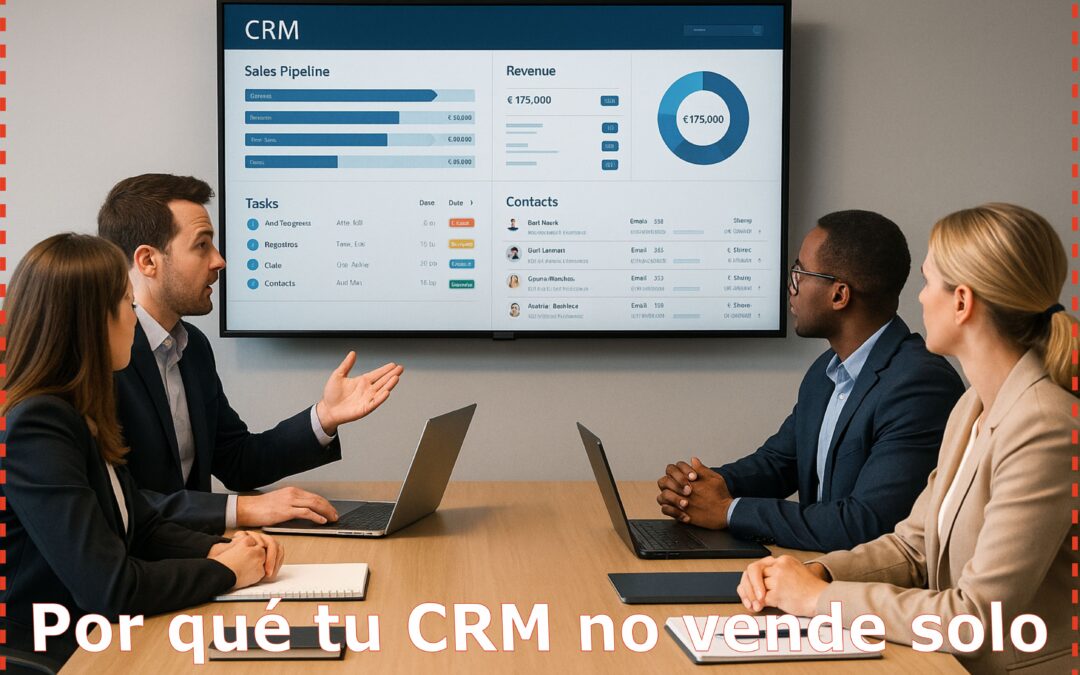 Por qué tu CRM no vende solo: la clave está en cómo lo usas (y cómo entrenas a tu equipo)