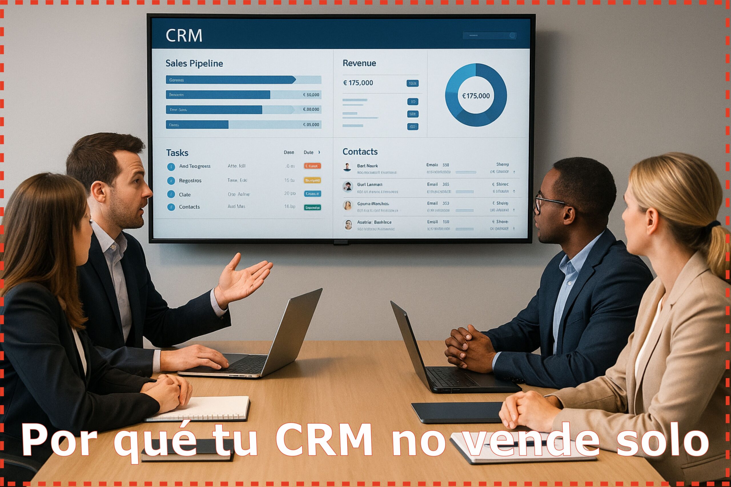 Por qué tu CRM no vende solo