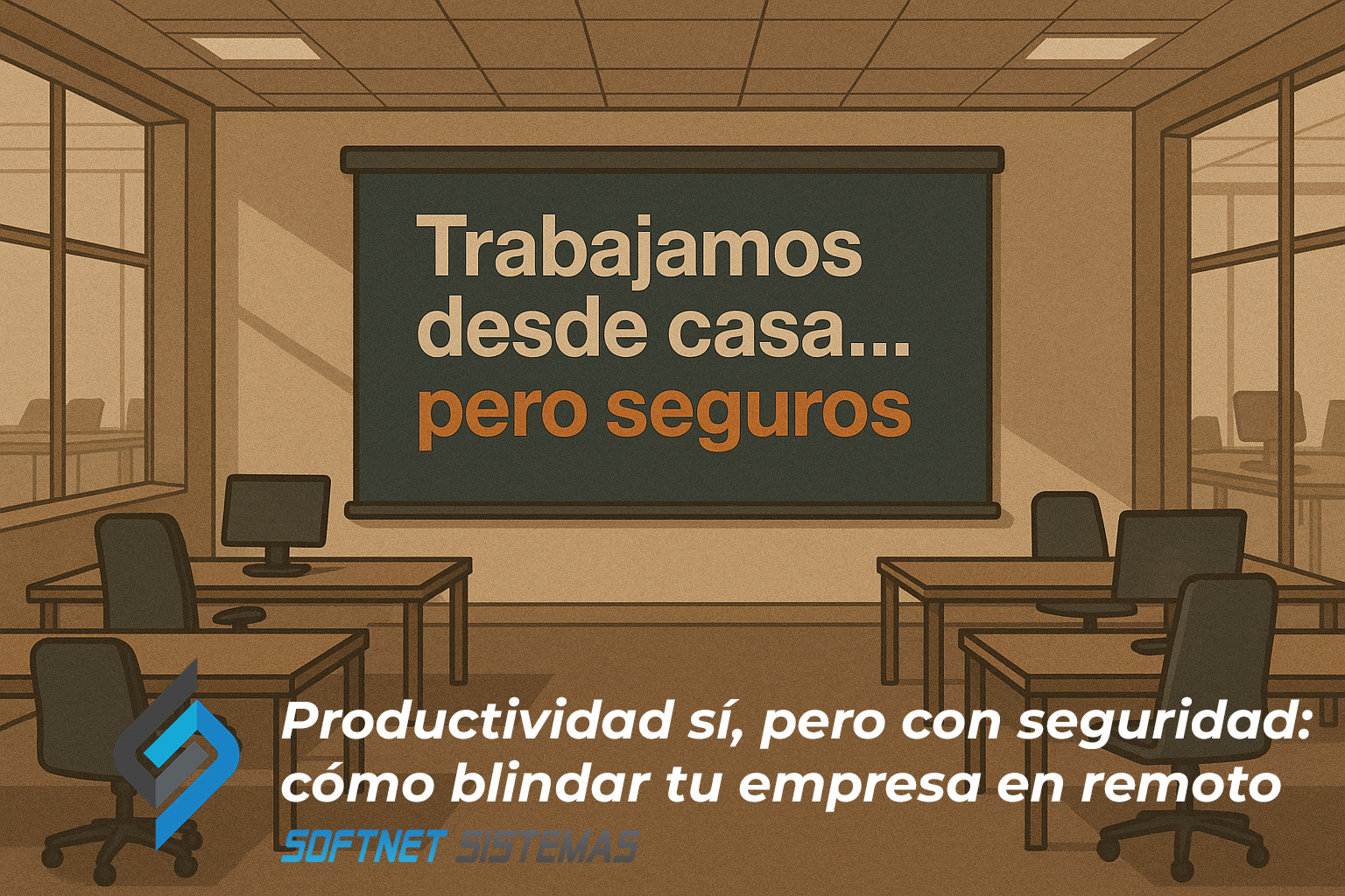 Productividad sí, pero con seguridad: cómo blindar tu empresa en remoto por softnet sistemas alicante joseaparra