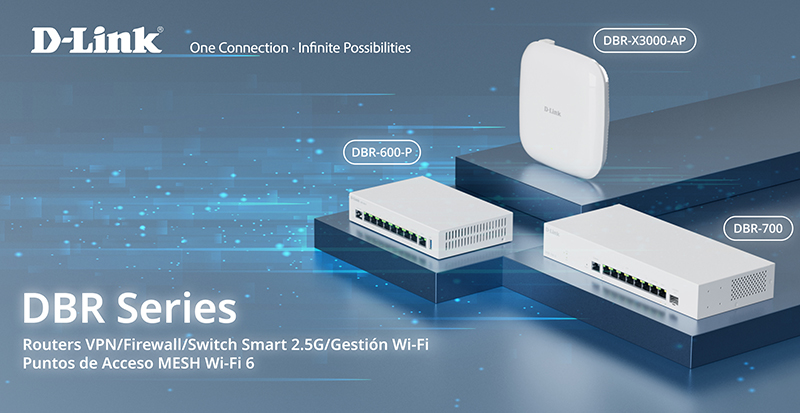 Routers Empresariales D-Link DBR: Solución WiFi 6 y Networking Profesional para Pymes en Alicante